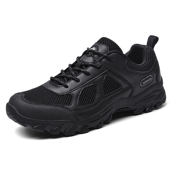 Large Combat Male Special Forces Tactical Boots, Low Cut Hiking Shoes, Mesh Breathable Training Shoes For Men_vogvips.com
