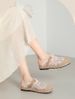 Cloth 2026 Summer New Linen Woven Retro Embroidered Slip-On Half Slippers Export Women's Shoes_vogvips.com