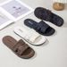Summer New Women's Slippers Indoor Non-Slip Outdoor Fashion Versatile One-Strap Woven Trendy Beach Sandals_vogvips.com