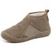 2025 Winter New Fashion Shoes With Fleece Lining, Thickened And Warm Snow Women's Casual Cotton Boots, One Piece_vogvips.com