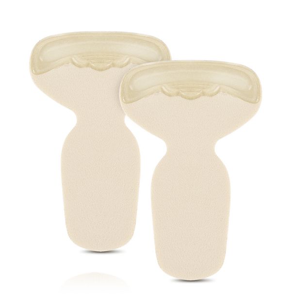 2-in-1 Adjustable Heel Grips – Silicone Anti-Slip Pads For Shoes (Black/Beige) | Fix Loose Fit & Prevent Blisters In Boots, Sneakers & Dress Shoes_vogvips.com