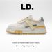 Casual Style Men's Breathable Dad Shoes, Thick-Soled Low-Top Lace-Up Sneakers, Versatile And Comfortable Trendy Shoes_vogvips.com