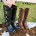 YinMan~miu Home Knight Belt Buckle Chunky Heel Martin Over-the-Knee Long Western Cowboy Boots_vogvips.com