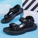 A Pair Of New Summer Wear-Resistant Sandals, Versatile, Casual And Fashionable Outdoor Beach Shoes, Simple Sports Shoes_vogvips.com
