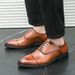 Plus Size Men's Business Leather Spring Autumn British Formal Office Groom Wedding Oxford Shoes Versatile_vogvips.com