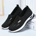 Women's Spring New Breathable Comfortable Single Cross-Border Middle-Aged And Elderly Mom Soft Sole Casual Mesh Shoes_vogvips.com