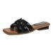 Elegant Mary Jane Shoes For Women - Genuine Leather Ballet Flats With Bowknot & Hidden Heel, Vintage French Style, Comfortable Round Toe Shoes_vogvips.com