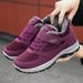 Women's Shoes 2025 Couple Style Walking Warm Cotton Factory Direct Sale Casual Fleece Lined Thick Snow Boots For_vogvips.com