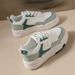 Women's New Style Chunky White Sneakers For Women - Versatile Casual Shoes For Students (Spring Collection, 1618)_vogvips.com
