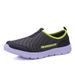 Euro Step Large Size Men's Summer Hollow Breathable Mesh Men Thick Sole Non-Slip Lightweight Casual Sports Slip-On Shoes Plain_vogvips.com