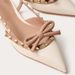 2024 Hualun Backless High Heel Shoes Women Flat Bow Rivet Patent Leather Pointed Toe Flats Fashion Versatile_vogvips.com