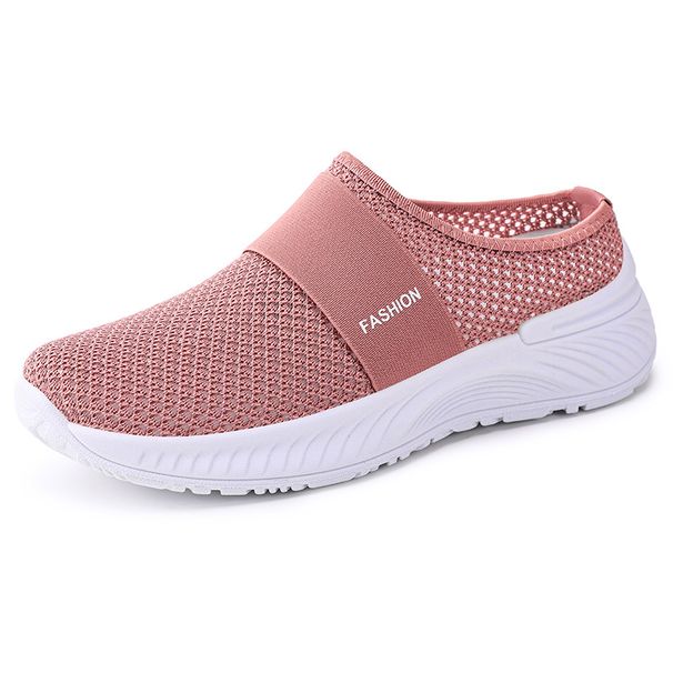 Women's Casual Comfortable Breathable Sandals Summer Lightweight Slip on Slippers Versatile Thick Soled Shoes_vogvips.com