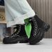 Men's Shoes New Shoes Thick Soled Height Enhancing Canvas Shoes For Men And Women, High Top Forest Style Large Size Shoes_vogvips.com