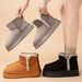 Snow Winter Cold-Proof Warm Women's High-Top Non-Slip Cotton Shoes Thick Sole Thickened Long Boots_vogvips.com