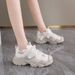 Breathable Dad Shoes Female Student Casual Shoes Platform Running Shoes Female_vogvips.com