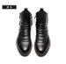 European Warm Series Spring And Autumn Martin Double Side Zipper Non-Slip Tassel Leather Boots Large Size Trendy Men's Shoes_vogvips.com