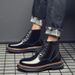 European Warm Series Men's Martin High Summer Breathable British Style Work Mid Top Versatile Casual Genuine Leather Desert Military Boots_vogvips.com
