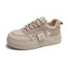 Little White Shoes Women's Popular Female Students Casual Through The Net Versatile Board Shoes Trend_vogvips.com