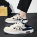 Men's Canvas Slip-On Summer Shoes Breathable Outdoor Sandals Half Slippers Lazy One-Touch Dragree Leisure Style Footwear_vogvips.com