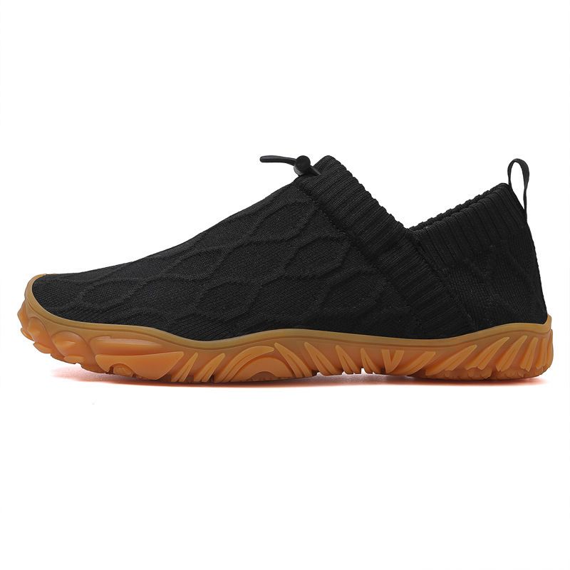 ShoeVault Dexun Cross-Border Large Size British Locke Casual Men's Shoes Fashion Trend Fly Knit Breathable Lightweight Sports_vogvips.com