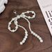 Single DIY Handmade Beaded Bow Lobster Buckle Shoe Buckle Fashionable All Match Shoe Decoration Shoelace Buckle Women_vogvips.com