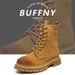 Men's Boots, Locomotive Boots, Retro Thick-soled Heightened Medium Tube Suede Martin Boots_vogvips.com