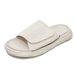 ShoeVault 2025 New Summer Outdoor Trendy One-Strap Velcro Slippers For Men Non-Slip Youth Beach Sandals_vogvips.com