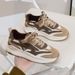 Women's Mesh Dad Shoes Women's New Fashion Thick Bottom Leisure Sports White Shoes_vogvips.com
