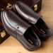 Euro Step Men's Spring Autumn Genuine Leather Business Formal Middle-aged And Elderly Dad Casual Breathable Cowhide Shoes For Men_vogvips.com