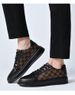 Men's Casual Board Shoes First Layer Cowhide Lace-up Sports Shoes Low-top Men's Shoes_vogvips.com