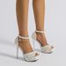 2025 Summer Fashion Chunky Heel High Heels With Waterproof Platform, Large Size, Foreign Trade Fish Mouth Breathable_vogvips.com