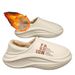Fleece-Lined Slippers For Men, Autumn Winter, Warm Soft Sole, Indoor And Outdoor Waterproof Thickened Cotton Shoes_vogvips.com