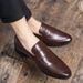 Men's Casual Business Formal Leather Shoes Men Spring Autumn British Style Loafers Trendy Slip-On Moccasins_vogvips.com
