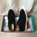 Foreign Trade Genuine Leather High-Top Loafers, Slip-On Classic Casual Flat British Black Short Boots_vogvips.com