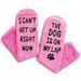 Non-hair off coral velvet cake socks Animal series foot soles letter dot glue floor socks_vogvips.com