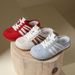 2026 New Summer Thick-soled Baotou Half Slippers Women's Outwear Heelless Red German Training Shoes Slip-on Half Slippers Women's Shoes_vogvips.com