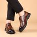Autumn new men's business dress shoes leather casual men's shoes comfortable moccasins_vogvips.com
