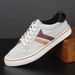 Men's Slip‑On Canvas Board Shoes, Breathable Retro‑Style Wear‑Resistant Classic Versatile Trendy Casual Sneakers For Daily Wear_vogvips.com