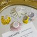 Jelly Shoes Hole Shoes Accessories Crystal Shoe Flower Decoration Advanced Color Bead Flower Shoe Buckle Suitable For DIY Shoe Buckle_vogvips.com