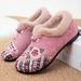 Shoes Cross-Border Dropshipping Women's With Fleece Lining Thickened Cotton Large Size Ethnic Style Snow Warm_vogvips.com