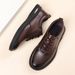 New men's leather shoes commuter business leather casual shoes men's sports fashion shoe board_vogvips.com