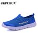 JKPUDUN Unisex Summer Breathable Mesh Lightweight Sneakers Men Fashion Casual Male Shoes Brand Designer Mens Loafers_vogvips.com