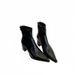 British Style Pointed Toe Short For Women 2025 Autumn Winter New High Melad Martin Niche Chunky Heel Slim Boots_vogvips.com
