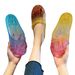 Summer New Crystal Closed-Toe Women, Fashionable Flat Sandals Outdoor Wear, Non-Slip Hollow Jelly Shoes For Home Use_vogvips.com