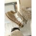 Fashion Fair Isle Furry Snow For Women, Fleece-Lined, Warm, Non-Slip Winter Shoes, 2025 New Women's Boots_vogvips.com