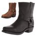 High Heel Western Cowboy Boots Couple Hardware Strap_vogvips.com
