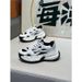 Trendy Men's Spring New Low-Top Mesh Breathable Comfortable Casual Thick-Soled Korean Style Lace-Up Dad Shoes For Men_vogvips.com
