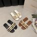 Summer Style Flat Sandals Women's Fairy Like Shoes For Outdoor Wear Beach Pairing With Skirts_vogvips.com