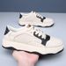 European Warm Series High Version 2025 Autumn Winter Alternative New Sneakers Couple Style Casual Little Bee Leather Board Shoes_vogvips.com