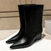 2025 Autumn Winter New Pointed Toe Wedge Loose Slip-On Straight Riding High Tube Fashion Over-the-Knee Long Boots Women_vogvips.com